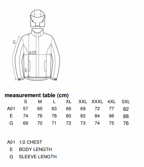 Maattabel Men’s Performance Jacket C⁺