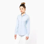 K530 - Dames stretch blouse lange mouwen Kariban