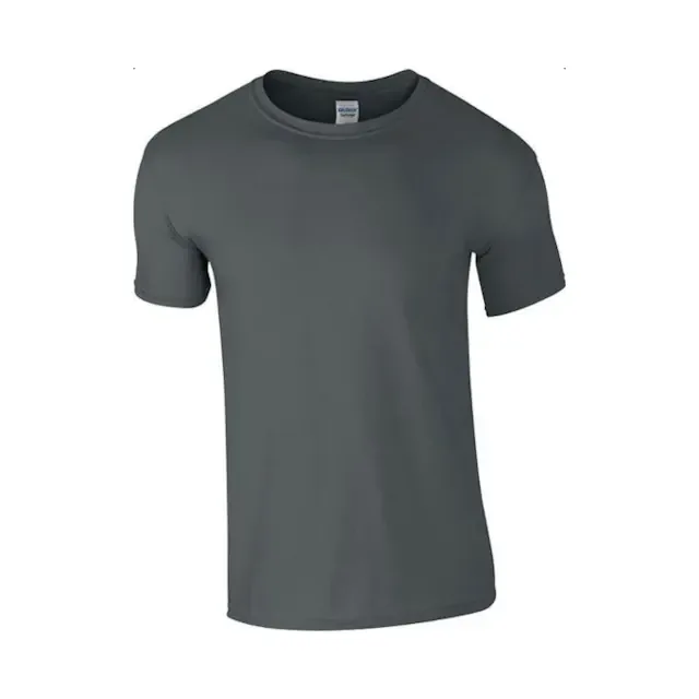 Softstyle_Charcoal Gildan Softstyle T- Shirts korte mouw ronde hals Charcoal