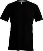 Heren T-shirt korte mouw met V-hals