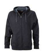 Men´s Contrast Hooded Jacket James Nicholson