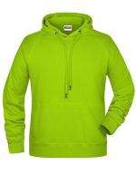 James Nicholson Mens Hoody Biologisch Katoen