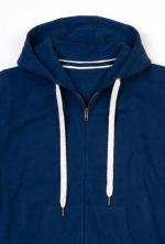 Mantis Mens Superstar Zip Through Hoodie Swiss Navy