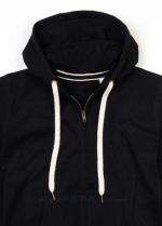 Mantis Mens Superstar Zip Through Hoodie Black
