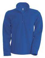 Enzo - Fleece met ritskraag Kariban Royal Blue