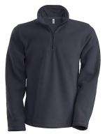 Enzo - Fleece met ritskraag Kariban Convoy Grey