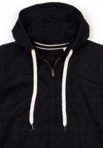 Mantis Womens Superstar Zip Through Hoodie Black