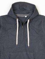 Mantis Womens Superstar Zip Through Hoodie Charcoal Grey Melange