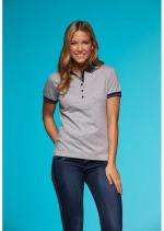 Ladies Heather Polo