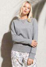 Dames Sweater BIO Ronde Hals Raglan Mouwen
