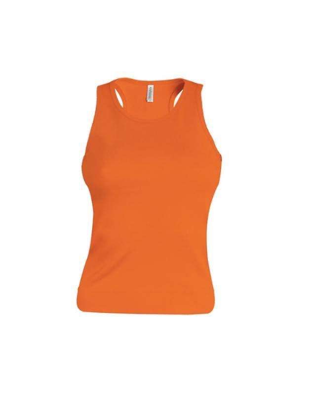 Oranje Dames racerback Kariban Oranje Dames racerback Kariban