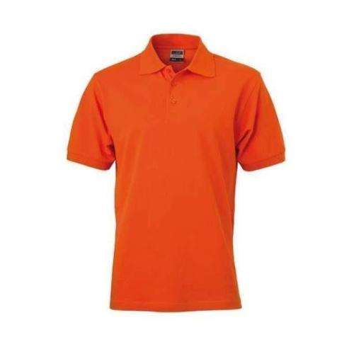 Donker Oranje Heren Polo