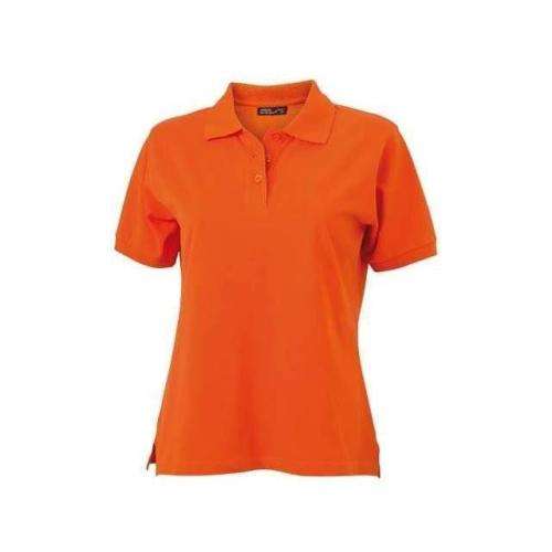 Klassieke Donker Oranje Dames Polo