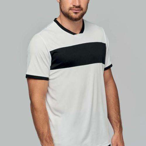 Sportshirt Korte Mouwen Contrast Stripe