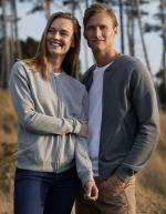 Unisex Jacket with Zip Organisch Katoen