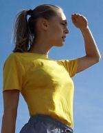 Ladies Performance T-Shirt van Gerecycled Polyester