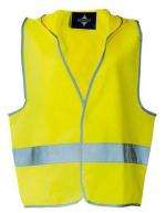 Kids` Hooded Safety Vest EN 1150