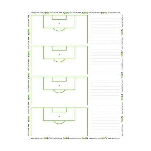 9 Rollen Taktifol Set-Plays Voetbal